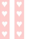pink and white heart stripes