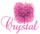 Crystal Pink Heart