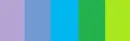 Purple to Blue to Green