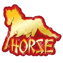 Chinese year of the:  Horse