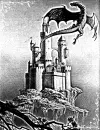dragon and the castle