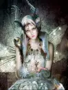 light blue faerie