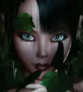 Faerie Hiding in Leaves