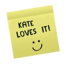 Kate Loves It!