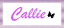 Callie Name Graphic.
