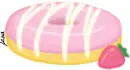 Strawberry Donut