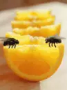 flies on orange