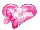 Pink Butterfly Anna