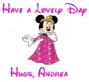 Minnie Mouse Pink Pincess - Andrea