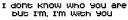 I'm With You lyrics