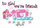 Im Glad We`re Friends...Elia