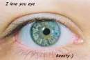 I love you eye