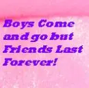 Boys and Friends