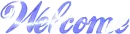 Welcome (Underwater Effect)