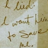 I lied