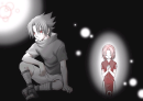 Sasuke Thinking of Sakura