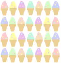 tiny cones background