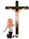 Mournin Doll with Jesus