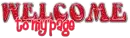 Welcome to my page
