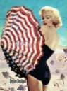 SEASHELLS & RAINDROPS,MARILYN MONROE ON BEACH
