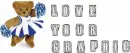 Cheerleader Bear - Love your graphic
