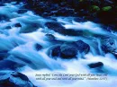 blue water