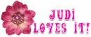 Judi loves it