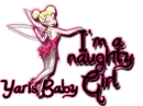 Naughty Tinkerbell Yaris Baby Glitter