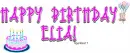Happy Birthday Elia