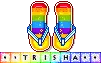 Flip Flops Blinkie -Trisha-