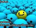 I am me and honey that's something you'll never be (normal)