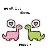 dino love