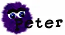 Peter Purple Furball Monster