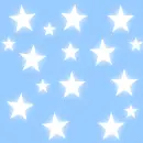 Blue and White stars