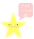 have a nice day kawaii star