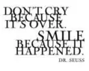 don't cry