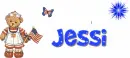 4th of July Bear and fireworks - Jessi