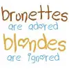 brunette