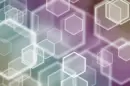 bokeh cube bg