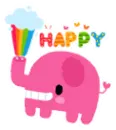 Happy Elephant