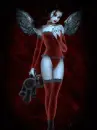Fallen Angel with Teddy Bear