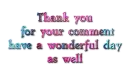 Thank you
