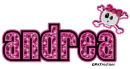 Pink & Punk Name -Andrea-