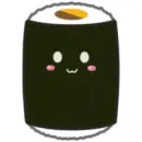 sushi being eaten