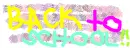 back to school