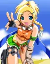 Rikku in the Desert