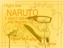 I Fight Like Naruto