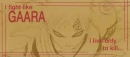 Fight Like Gaara