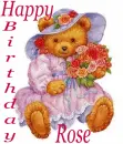 Happy Birthday Rose