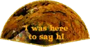 I was here to say hi